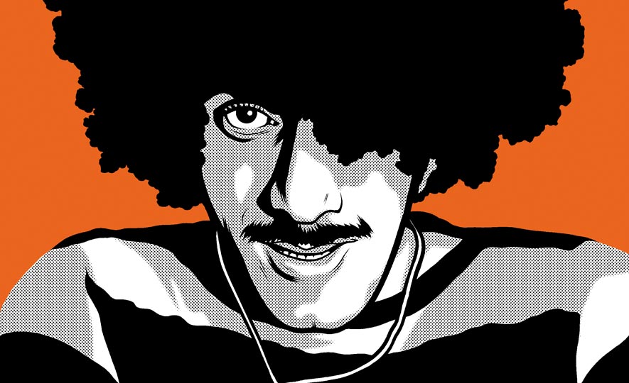 Phil Lynott por César Sebastián