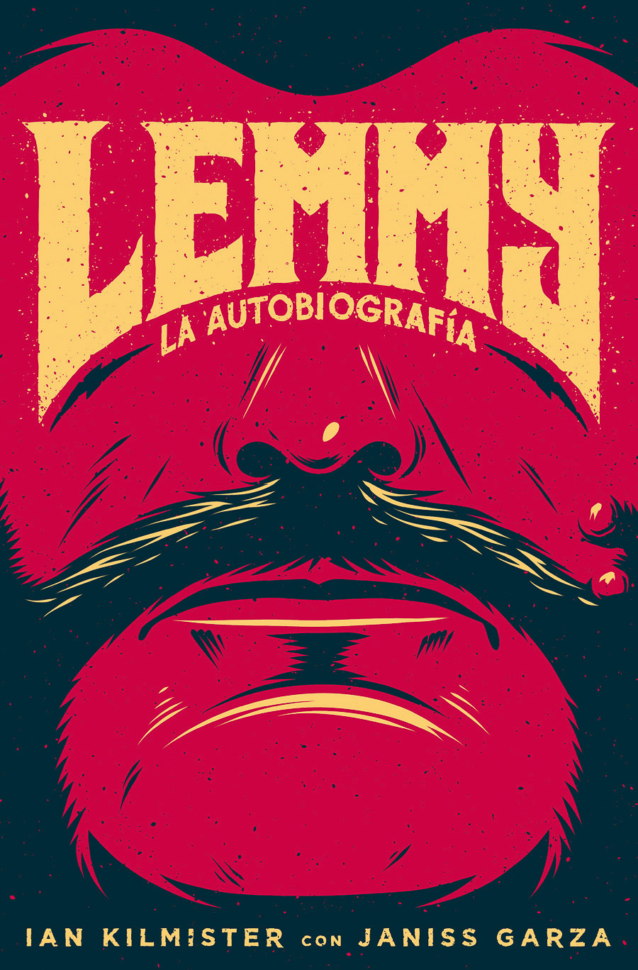 Es Pop Ediciones - cubierta Lemmy: La autobiografía -